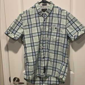 Vintage 7 Diamonds short sleeve button up